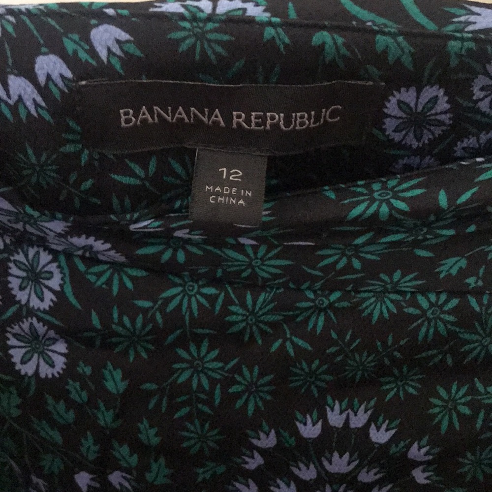 Banana Republic Floral Print Tulip Hem Skirt - Picture 6 of 8